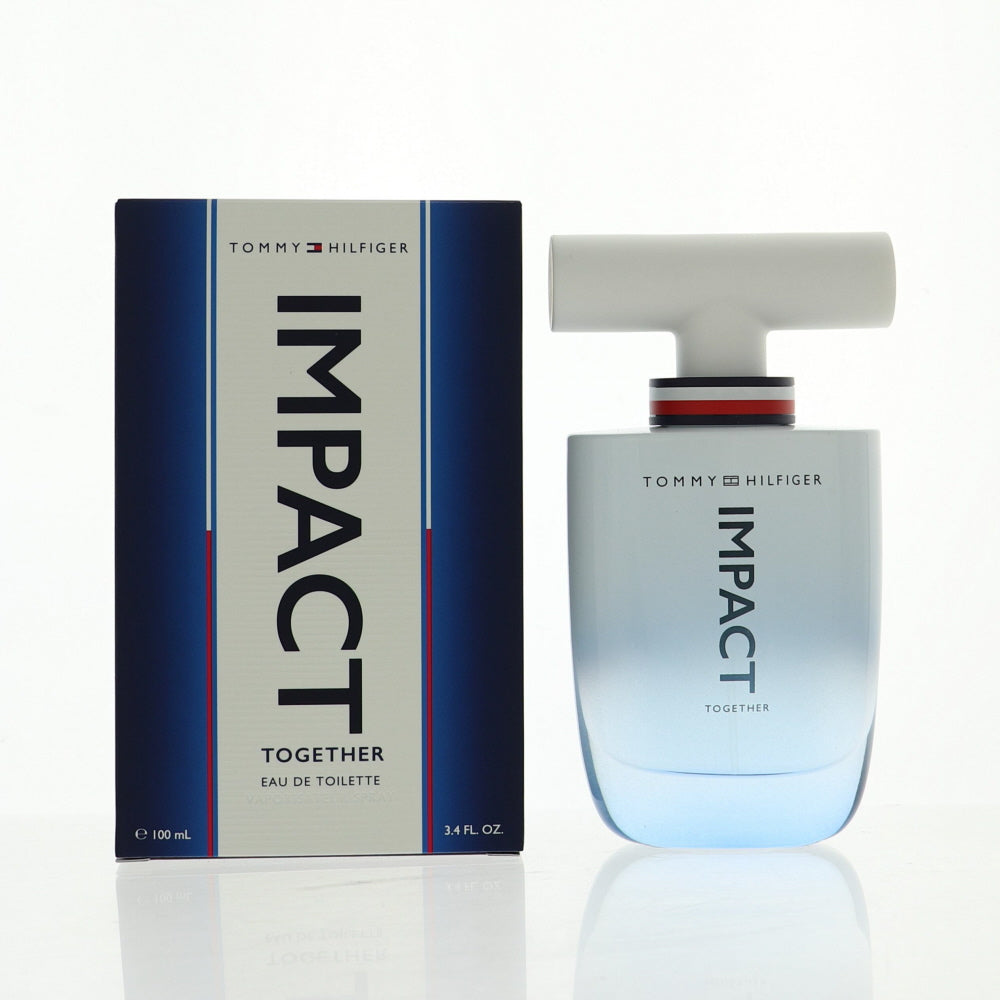 Impact Together Cologne By Tommy Hilfiger 3.4 Oz Eau De Toilette Spray For Men In Box