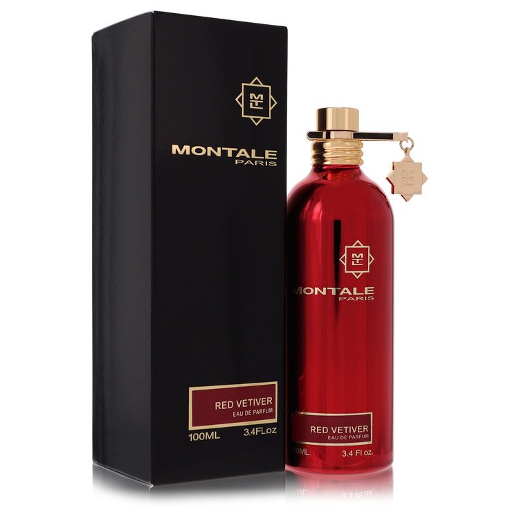 Montale Red Vetiver Cologne by Montale Eau De Parfum Spray 3.4 oz for Men - Authentic Fragrance - Discount Men Perfume or Cologne Fragrance