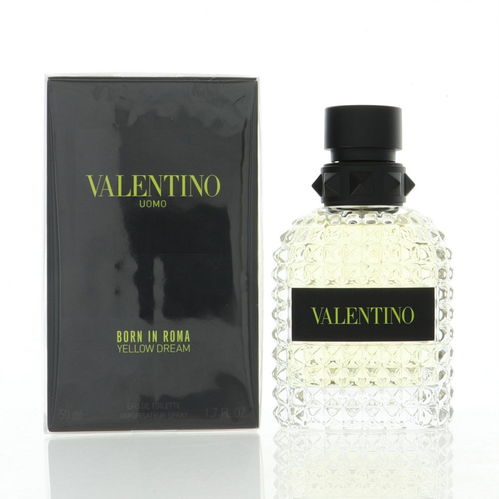 Born In Roma Yellow Dream Cologne By Valentino 1.7 Oz Eau De Toilette Spray For Men In Box