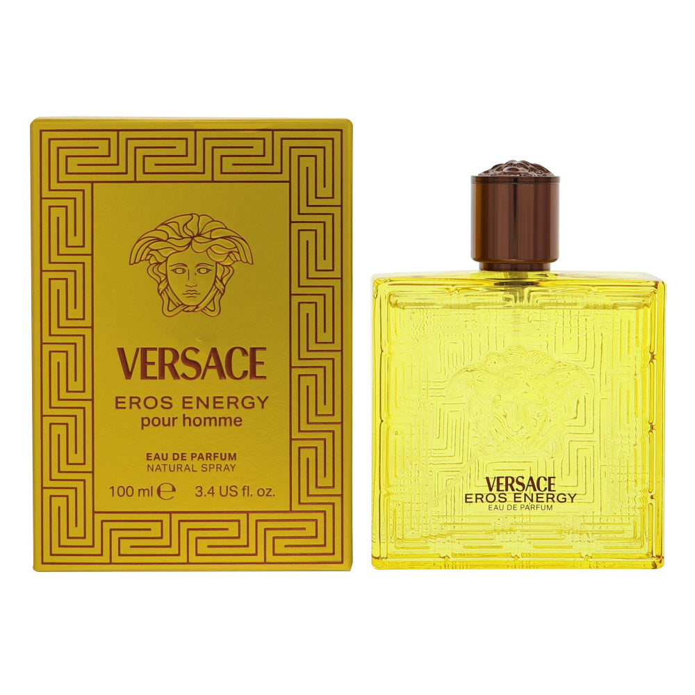 Versace Eros Energy Cologne By Versace 3.4 Oz Eau De Parfum Spray For Men In Box