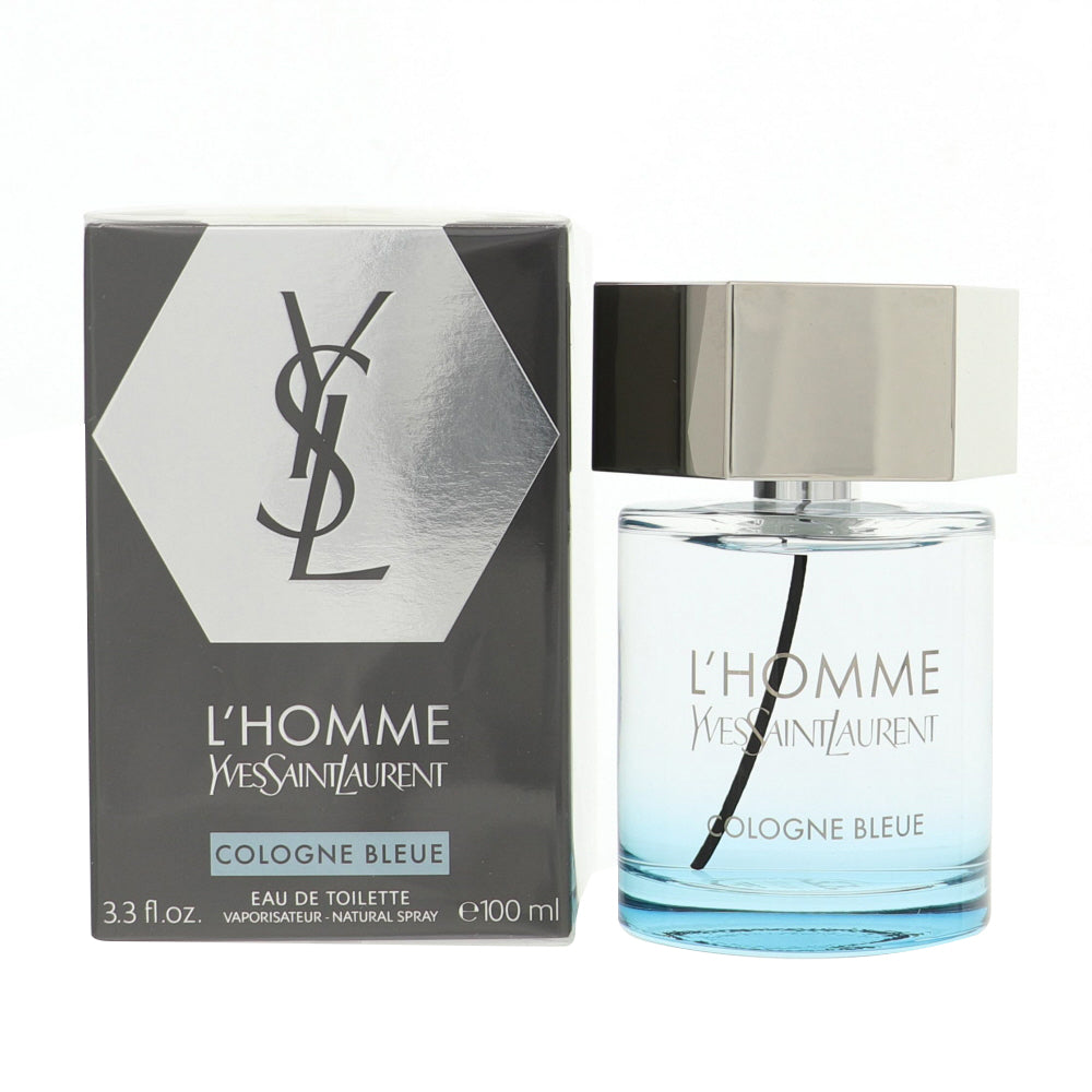 L'Homme Cologne Bleue by Yves Saint Laurent 3.3 oz Eau De Toilette Spray for Men