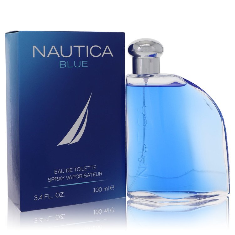 Nautica Blue Cologne by Nautica Eau De Toilette Spray 3.4 oz for Men - Authentic Fragrance - Discount Men Perfume or Cologne Fragrance