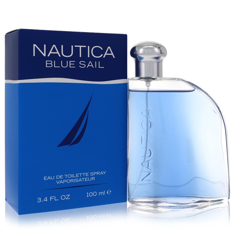 Nautica Blue Sail Cologne by Nautica Eau De Toilette Spray 3.4 oz for Men - Authentic Fragrance - Discount Men Perfume or Cologne Fragrance