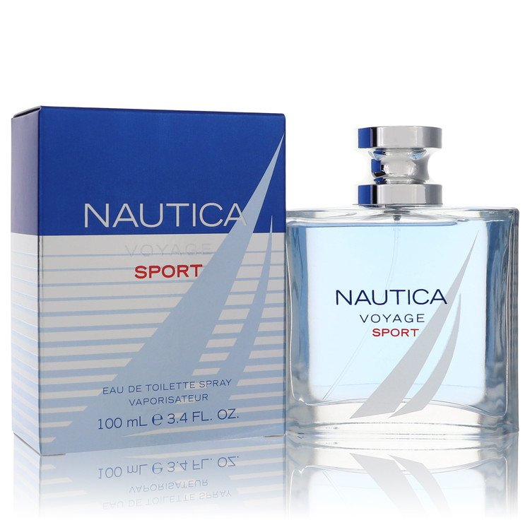 Nautica Voyage Sport Cologne by Nautica Eau De Toilette Spray 3.4 oz for Men - Authentic Fragrance - Discount Men Perfume or Cologne Fragrance