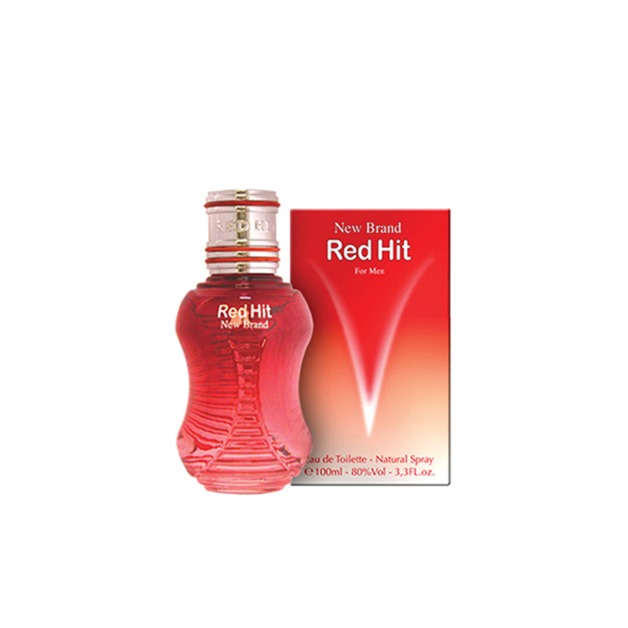 Red Hit by New Brand 3.4 oz Eau De Toilette Spray for Men - Perfumes4All