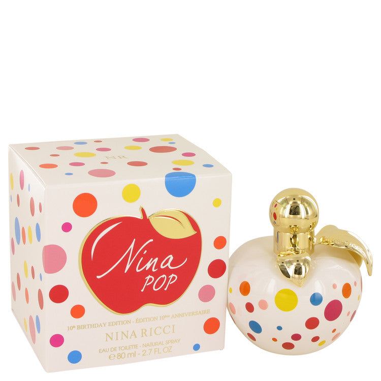 Nina Pop Perfume by Nina Ricci Eau De Toilette Spray (10th Birthday Edition) 2.7 oz for Women - Authentic Fragrance - Discount Women Perfume or Cologne Fragrance