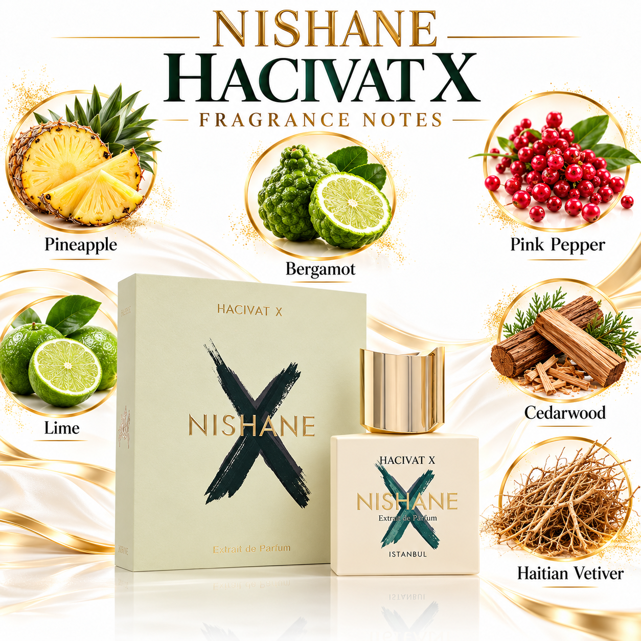 Nishane Hacivat X — fragrance notes
