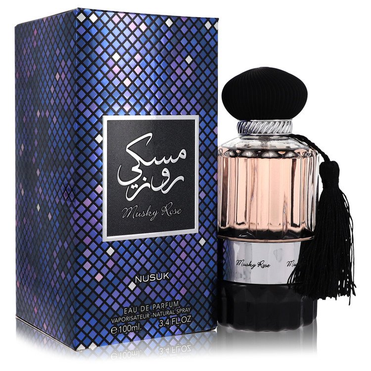 Musky Rose Perfume by Nusuk Eau De Parfum Spray (Unisex) 3.4 oz for Women - Authentic Fragrance - Discount Women Perfume or Cologne Fragrance
