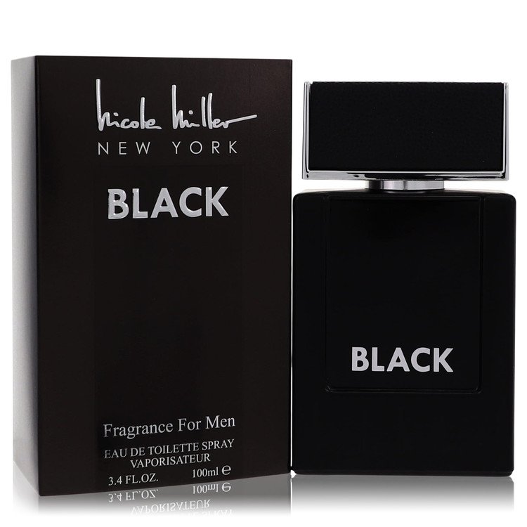 Nicole Miller Black Cologne by Nicole Miller Eau De Toilette Spray 3.4 oz for Men - Authentic Fragrance - Discount Men Perfume or Cologne Fragrance