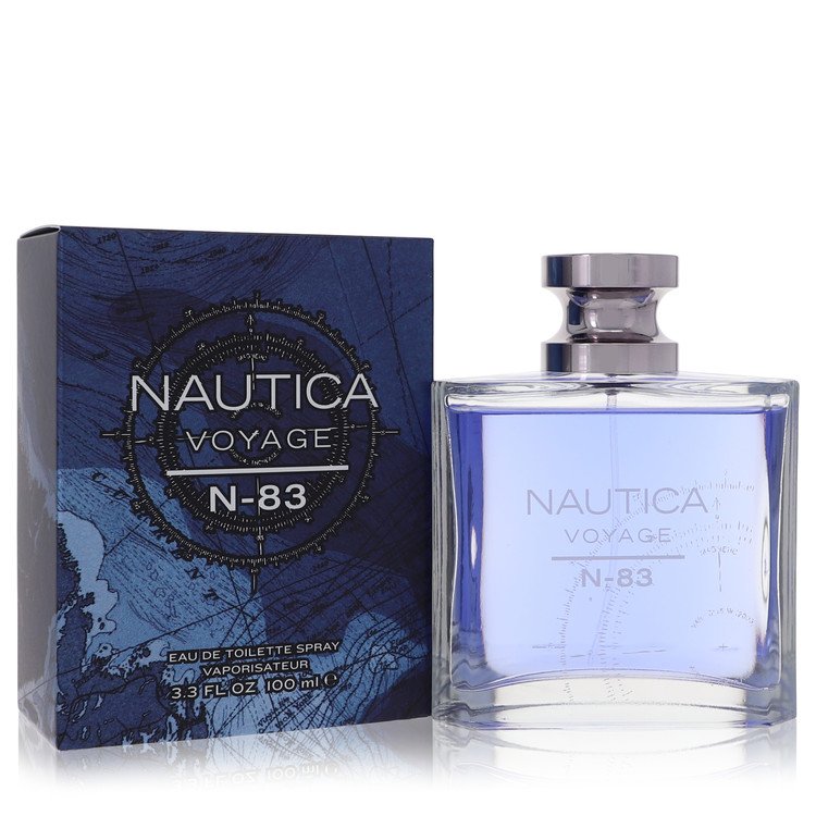 Nautica Voyage N-83 Cologne by Nautica Eau De Toilette Spray 3.4 oz for Men - Authentic Fragrance - Discount Men Perfume or Cologne Fragrance