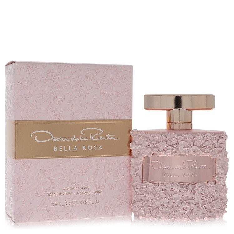 Bella Rosa Perfume by Oscar De La Renta Eau De Parfum Spray 3.4 oz for Women - Authentic Fragrance - Discount Women Perfume or Cologne Fragrance