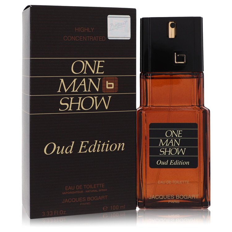 One Man Show Oud Edition Cologne by Jacques Bogart Eau De Toilette Spray 3.4 oz for Men - Authentic Fragrance - Discount Men Perfume or Cologne Fragrance