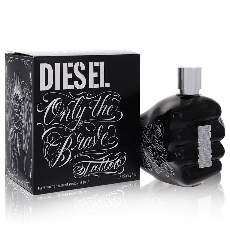 Only The Brave Tattoo Cologne by Diesel Eau De Toilette Spray 4.2 oz for Men - Authentic Fragrance - Discount Men Perfume or Cologne Fragrance