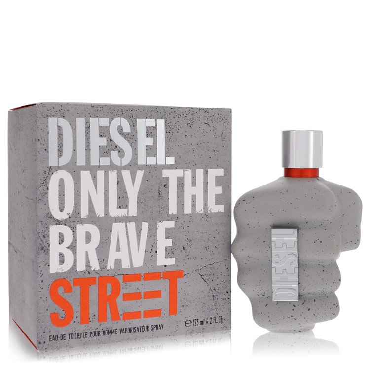 Only the Brave Street Cologne by Diesel Eau De Toilette Spray 4.2 oz for Men - Authentic Fragrance - Discount Men Perfume or Cologne Fragrance