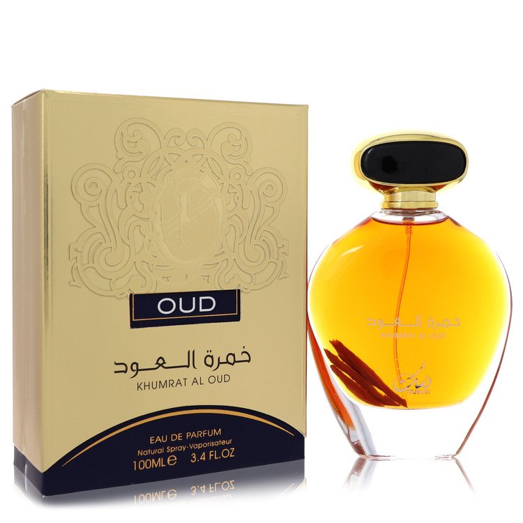 Oud Khumrat Al Oud Cologne by Nusuk Eau De Parfum Spray (Unisex) 3.4 oz for Men - Authentic Fragrance - Discount Men Perfume or Cologne Fragrance