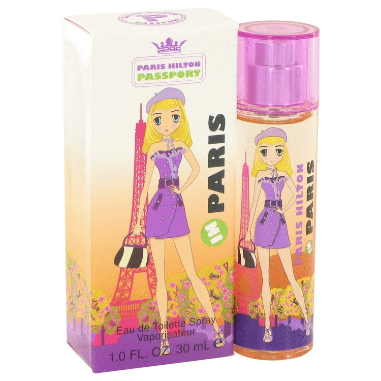 Passport in Paris By Paris Hilton 1 oz Eau De Toilette Spray for Women