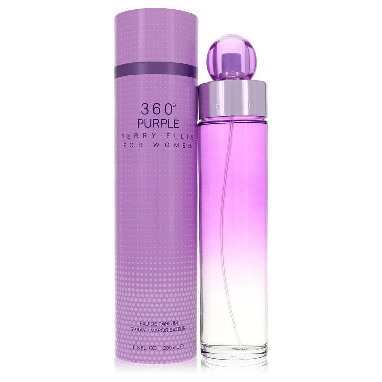 Perry Ellis 360 Purple Perfume by Perry Ellis Eau De Parfum Spray 6.7 oz for Women - Authentic Fragrance - Discount Women Perfume or Cologne Fragrance