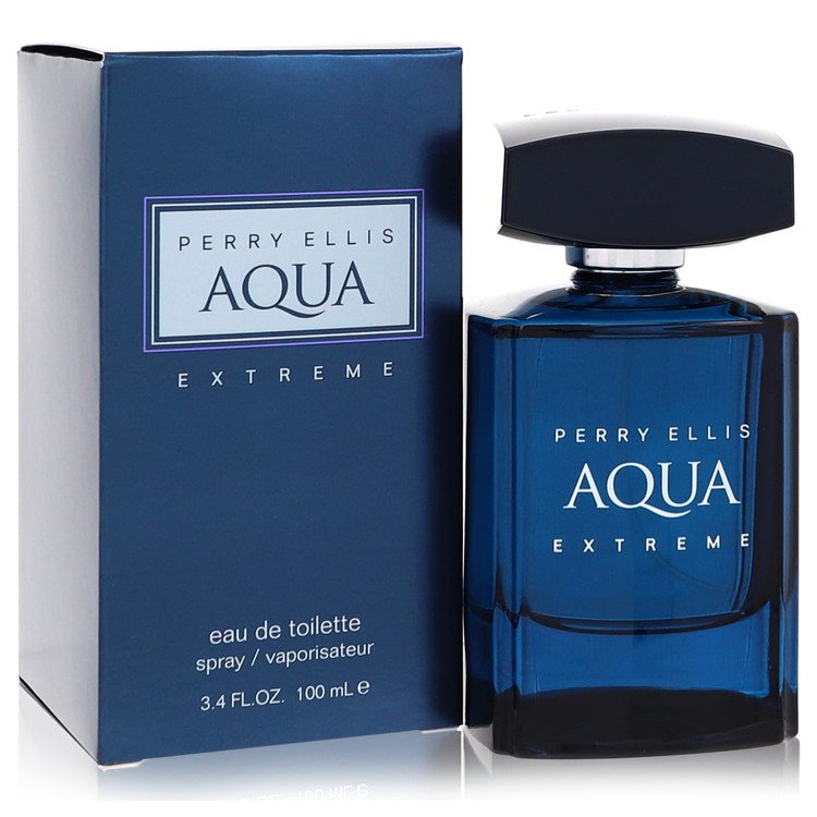 Perry Ellis Aqua Extreme Cologne by Perry Ellis Eau De Toilette Spray 3.4 oz for Men - Authentic Fragrance - Discount Men Perfume or Cologne Fragrance