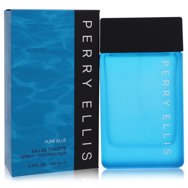 Perry Ellis Pure Blue Cologne by Perry Ellis Eau De Toilette Spray 3.4 oz for Men - Authentic Fragrance - Discount Men Perfume or Cologne Fragrance