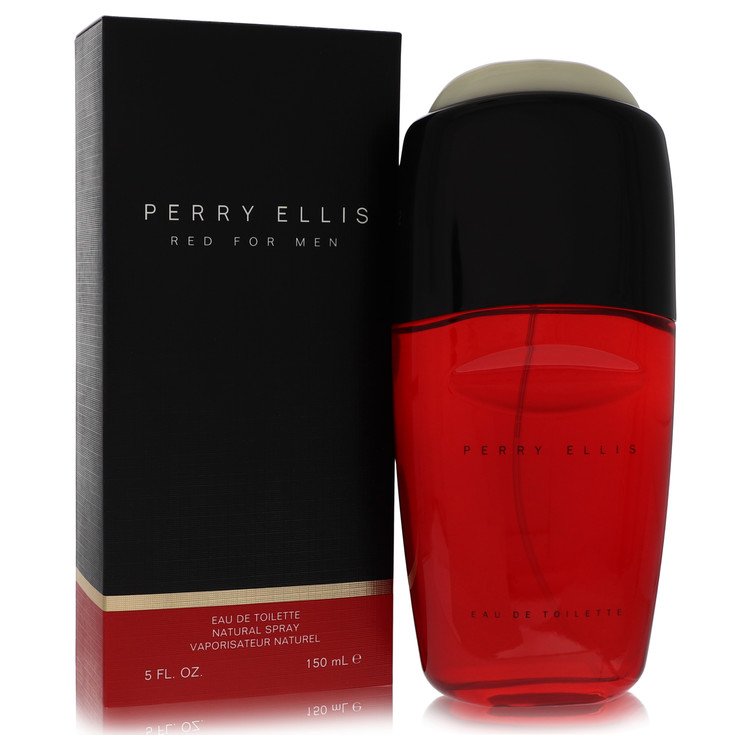 Perry Ellis Red Cologne by Perry Ellis Eau De Toilette Spray 5 oz for Men - Authentic Fragrance - Discount Men Perfume or Cologne Fragrance