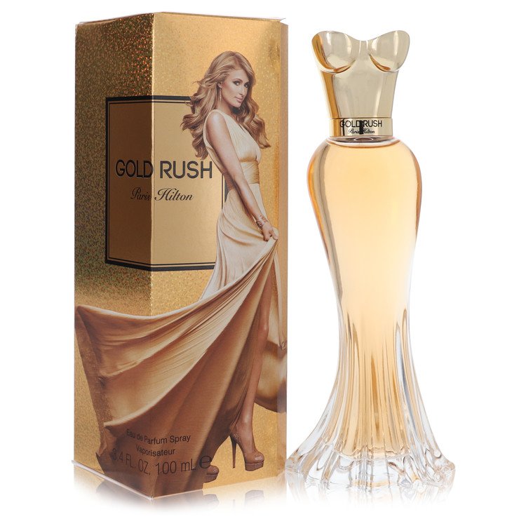 Gold Rush Perfume by Paris Hilton Eau De Parfum Spray 3.4 oz for Women - Authentic Fragrance - Discount Women Perfume or Cologne Fragrance