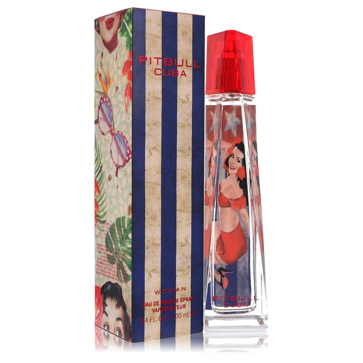 Cuba By by Pitbull 3.4 oz oz Eau De Parfum Spray for Women - Perfumes4All