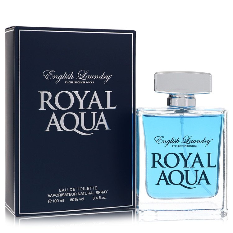 Royal Aqua by English Laundry 3.4 oz oz Eau De Toilette Spray for Men - Perfumes4All