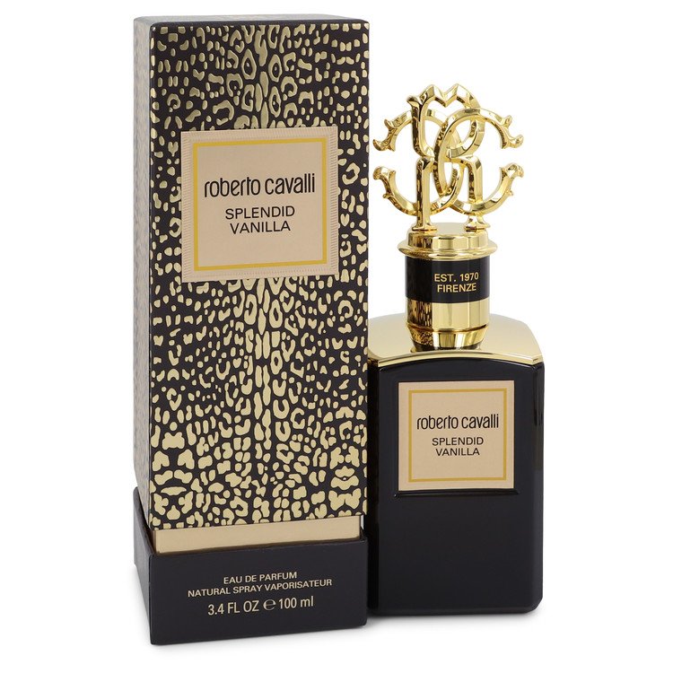Splendid Vanilla Perfume by Roberto Cavalli Eau De Parfum Spray 3.4 oz for Women - Authentic Fragrance - Discount Women Perfume or Cologne Fragrance