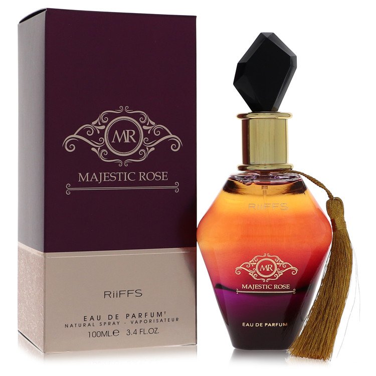 Majestic Rose Perfume by Riiffs Eau De Parfum Spray (Unisex) 3.4 oz for Women - Authentic Fragrance - Discount Women Perfume or Cologne Fragrance
