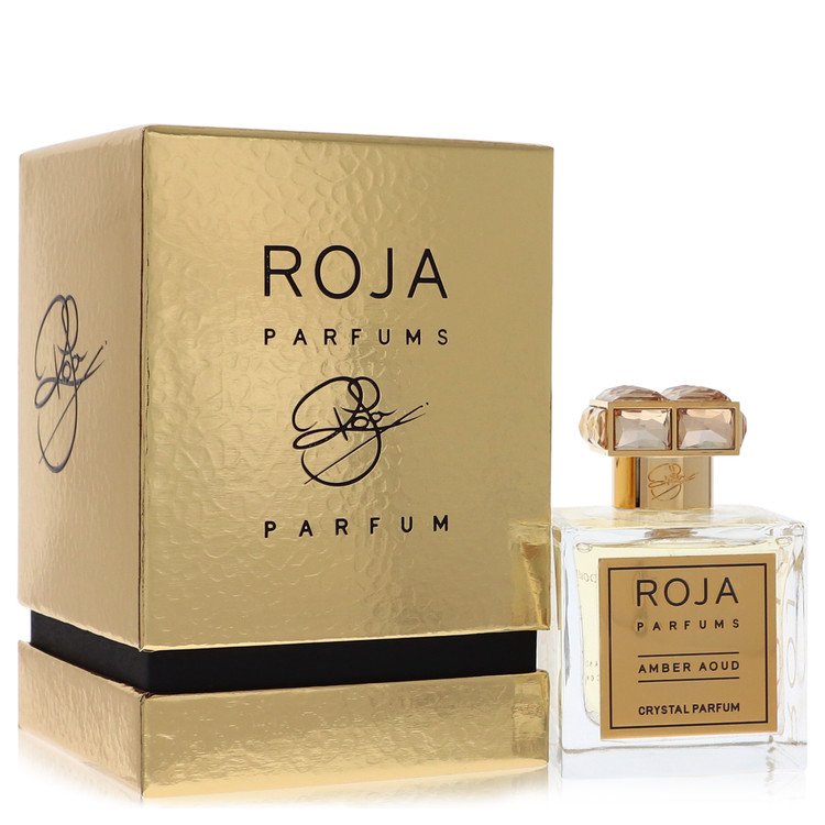 Roja Amber Aoud Crystal Perfume by Roja Parfums Extrait De Parfum Spray (Unisex) 3.4 oz for Women - Authentic Fragrance - Discount Women Perfume or Cologne Fragrance