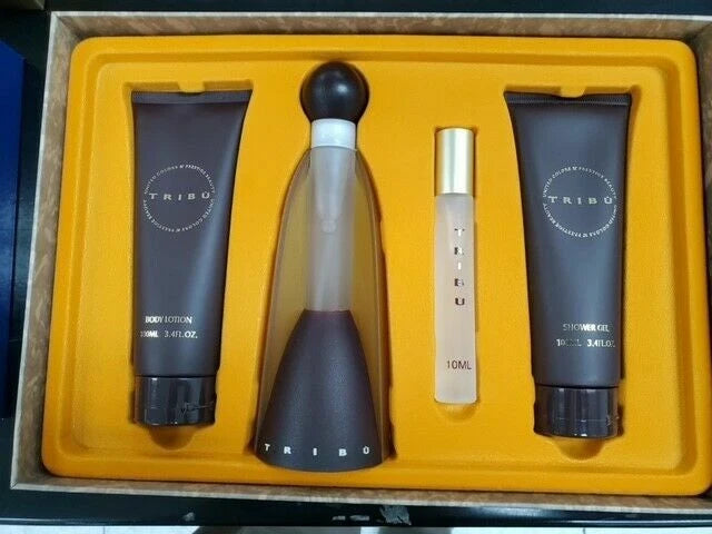 Tribu Gift Set 4 Pcs by United Colors Benetton Spray for Men