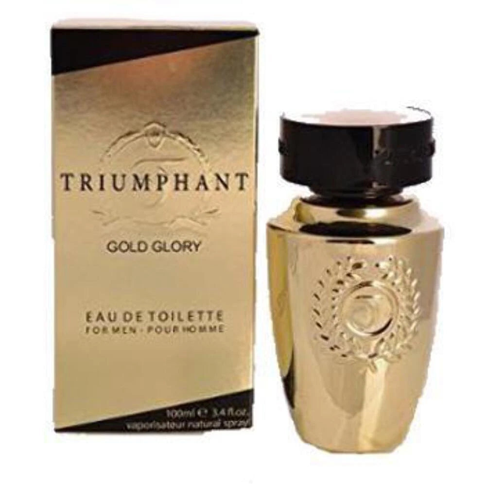 Gold Glory by Triumphant 3.4 oz Eau De Toilette Spray for Men - Perfumes4All