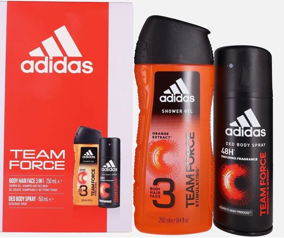 Team Force Gift Set 2 Pc Men by Adidas Spray for Men - Perfumes4All