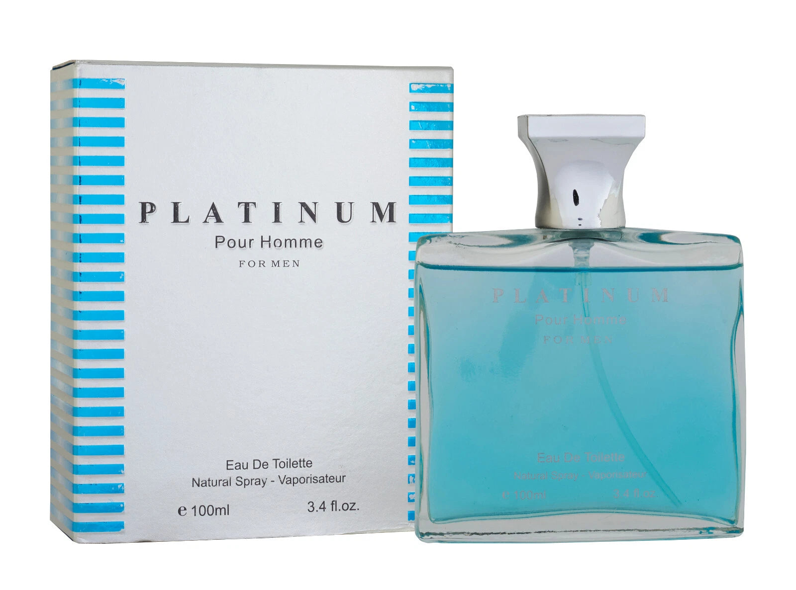 Platinum by Fragrance Couture 3.4 oz Eau De Parfum Spray for Men - Perfumes4All