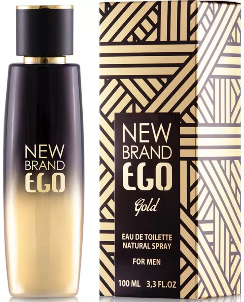 Ego Gold by New Brand 3.4 oz Eau De Toilette Spray for Men - Perfumes4All