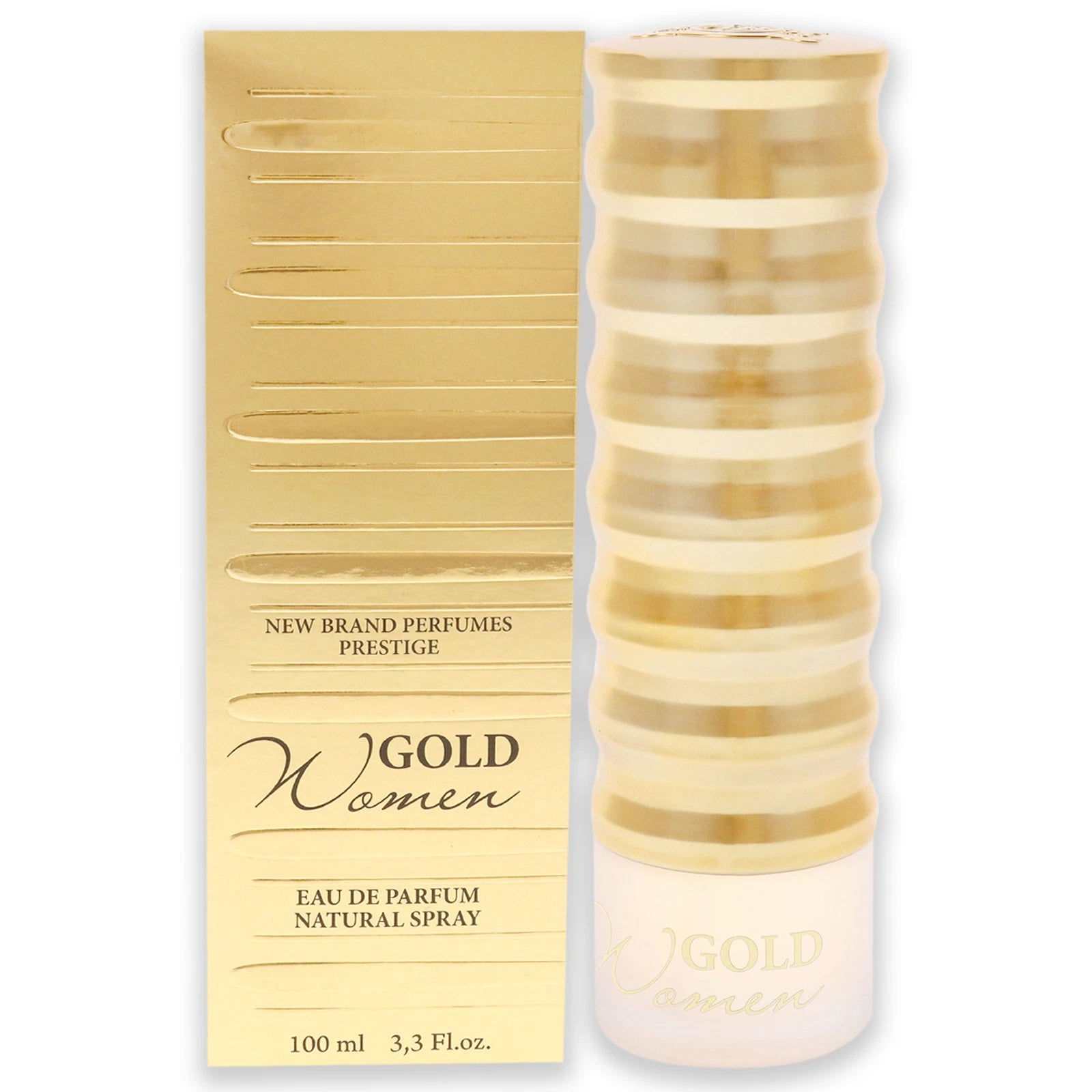 Gold Woman by New Brand 3.4 oz Eau De Parfum Spray for Women - Perfumes4All