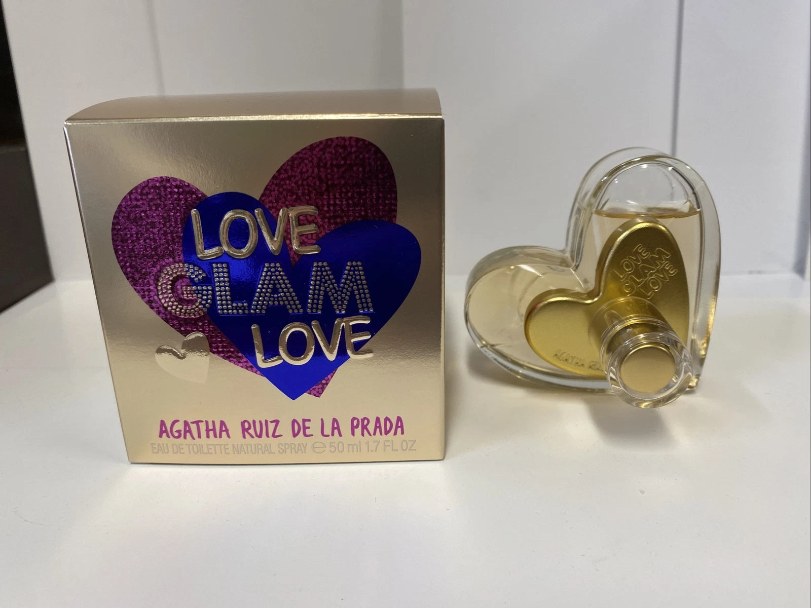 Love Glam Love By Agatha Ruiz Da La Prada 1.7 oz Eau De Toilette Spray for Women