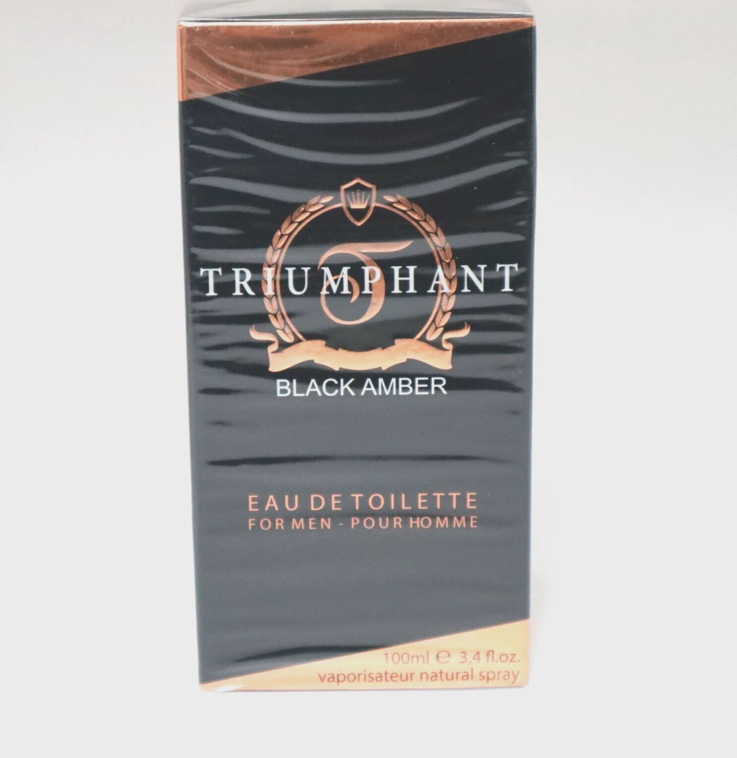 Trimphant Black Amber by Triumphant 3.4 oz Eau De Toilette Spray for - Perfumes4All