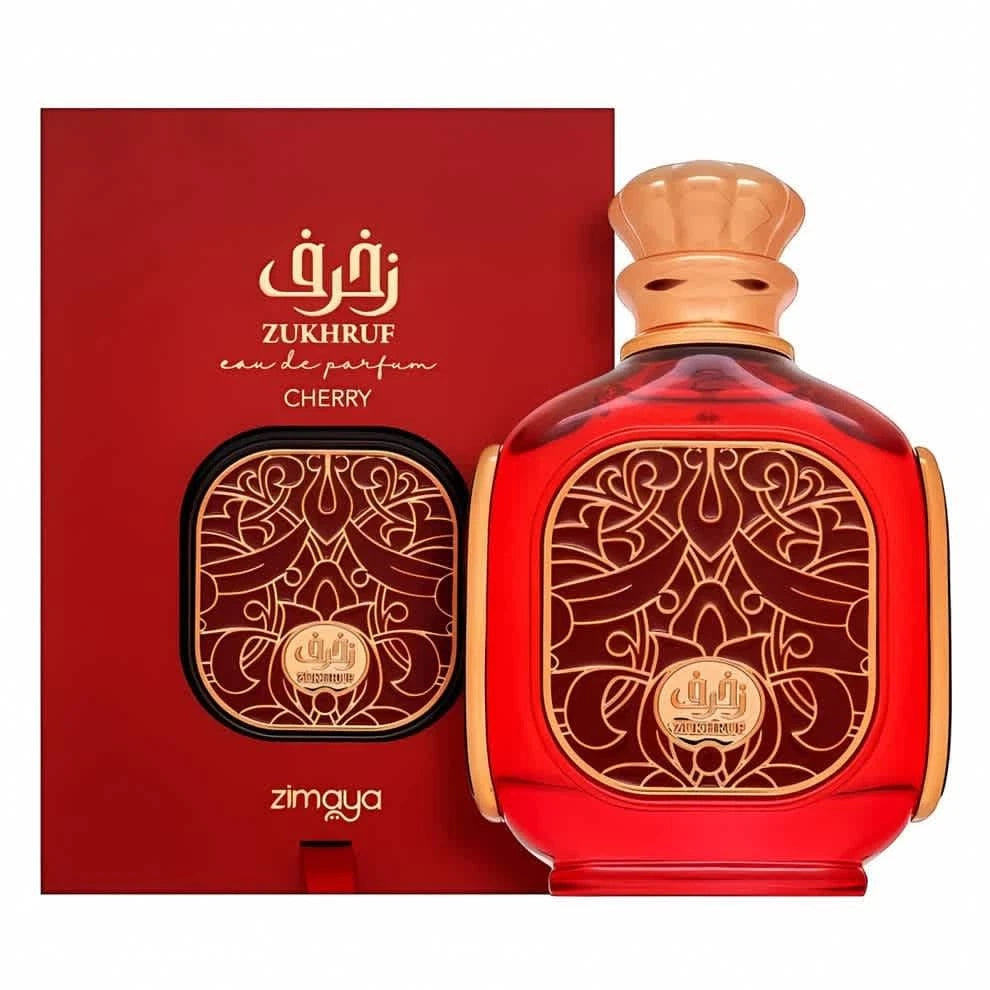Zimaya Zukhruf Cherry by Afnan 3.4 oz Eau De Parfum Spray for Women - Perfumes4All