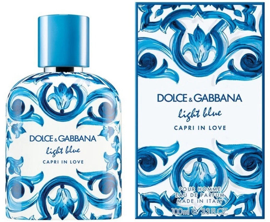 Light Blue Capri In Love by Dolce & Gabbana 3.3 oz Eau De Parfum Spray - Perfumes4All