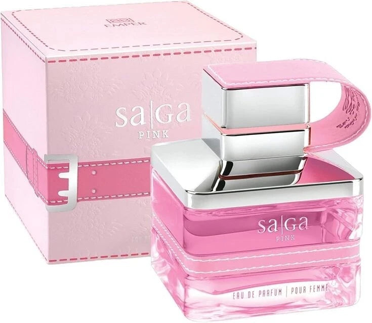 Saga Pink by Emper Perfumes 3.4 oz Eau De Parfum Spray for Women - Perfumes4All