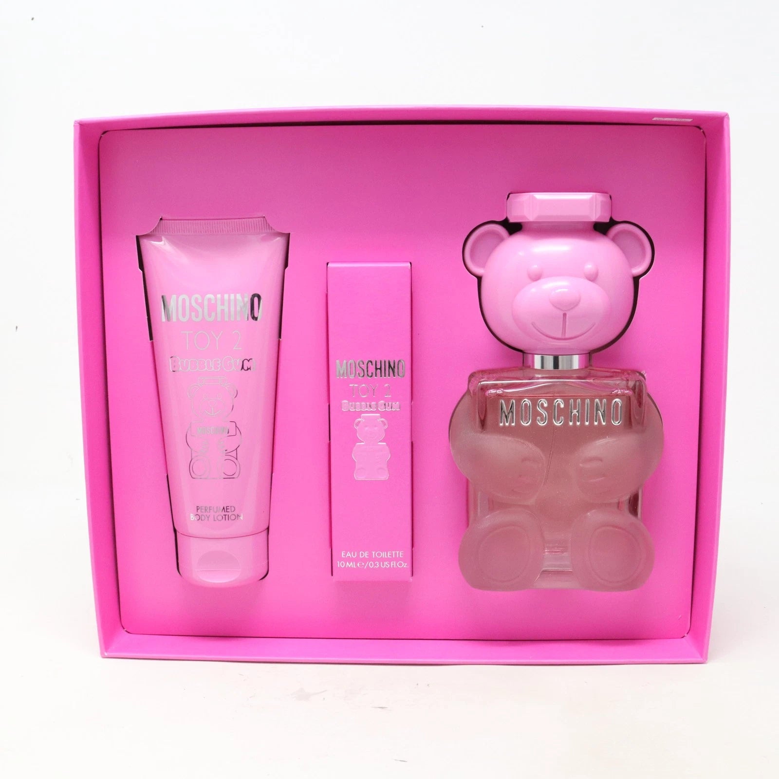 Toy 2 Bubble Gum Gift Set 3 Pc by Moschino Spray for Women - Perfumes4All