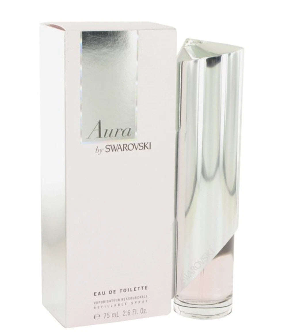 Aura Awarovski Refillable by Swarovski 2.6 oz Eau De Toilette Spray - Perfumes4All