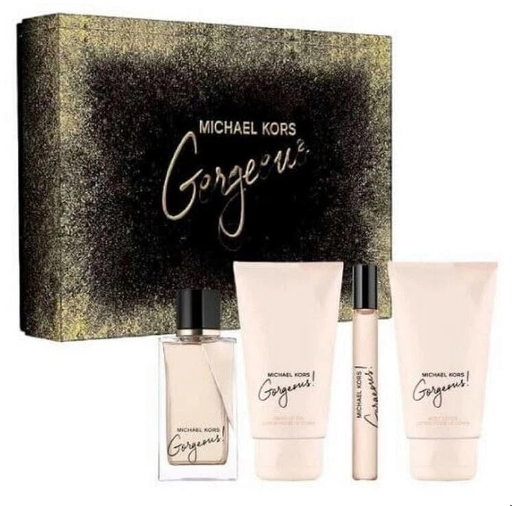 Gorgeous Gift Set 4 Pcs by Michael Kors Spray for Women - Perfumes4All