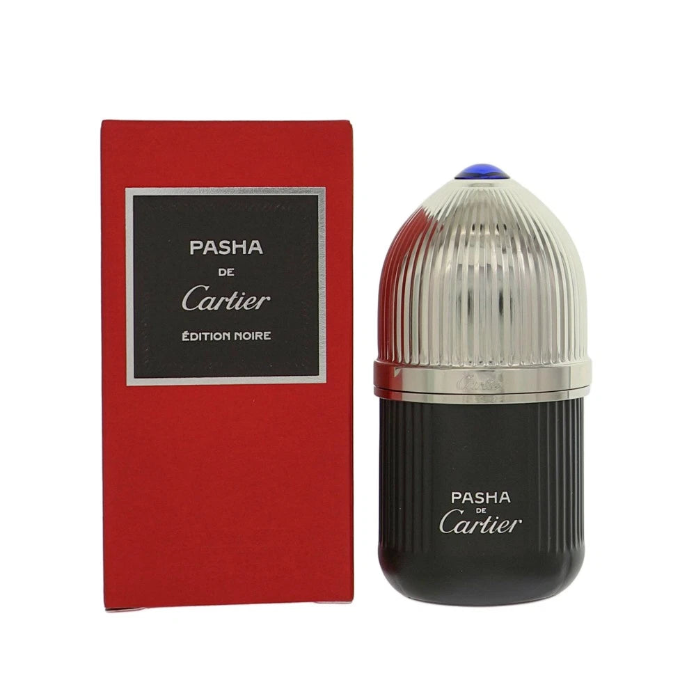 Pasha De Edition Noir by Cartier 1.6 oz Eau De Toilette Spray for Men - Perfumes4All