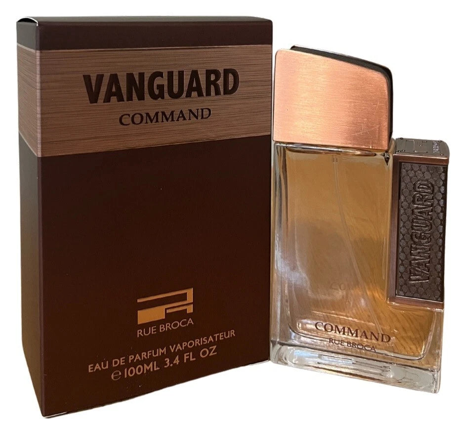 Vanguard Command by Rue Broca 3.4 oz Eau De Toilette Spray for Men - Perfumes4All
