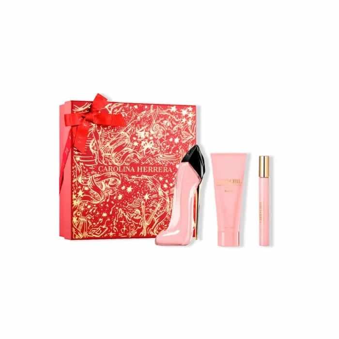Good Girl Blush 3 Pcs Set by Carolina Herrera Spray for Women - Perfumes4All