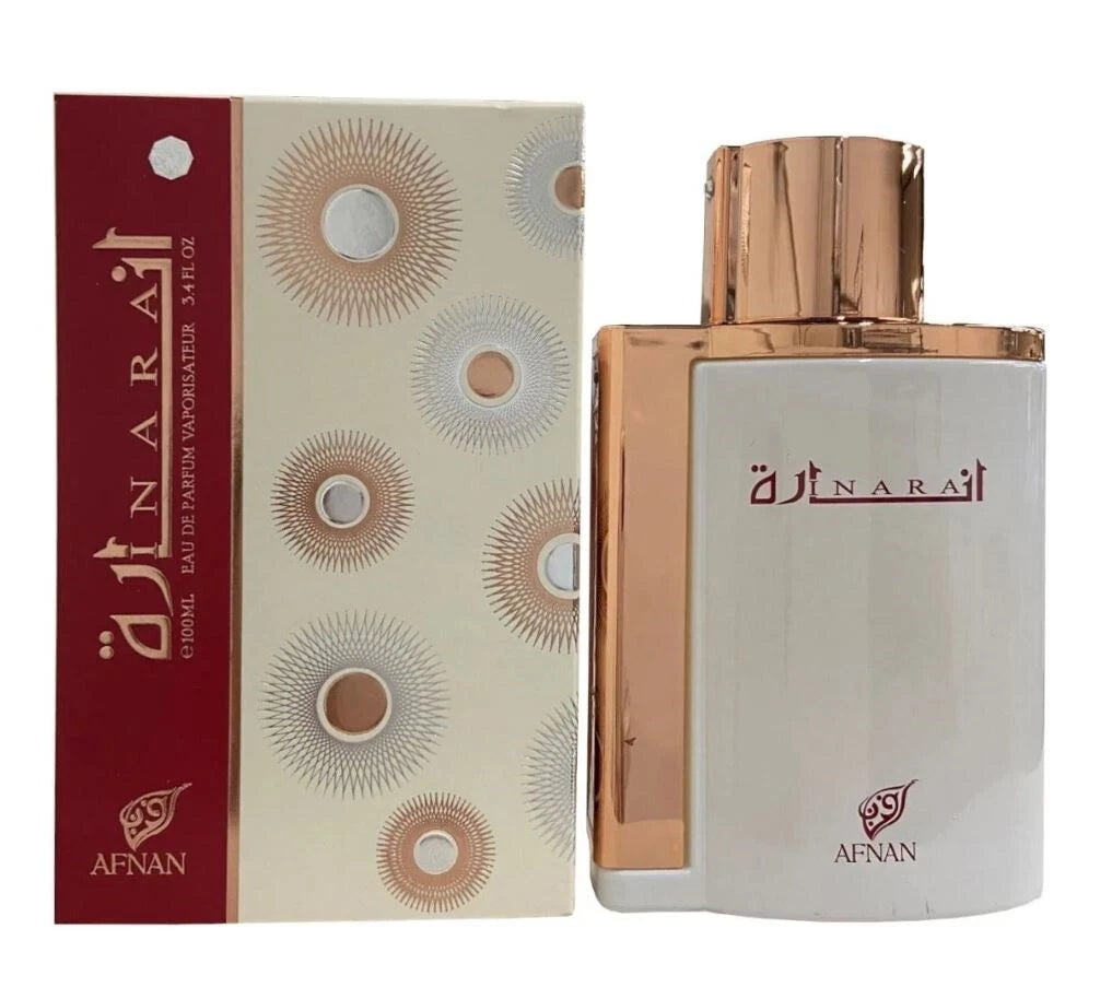 Inara White by Afnan 3.4 oz Eau De Parfum Spray for Unisex - Perfumes4All