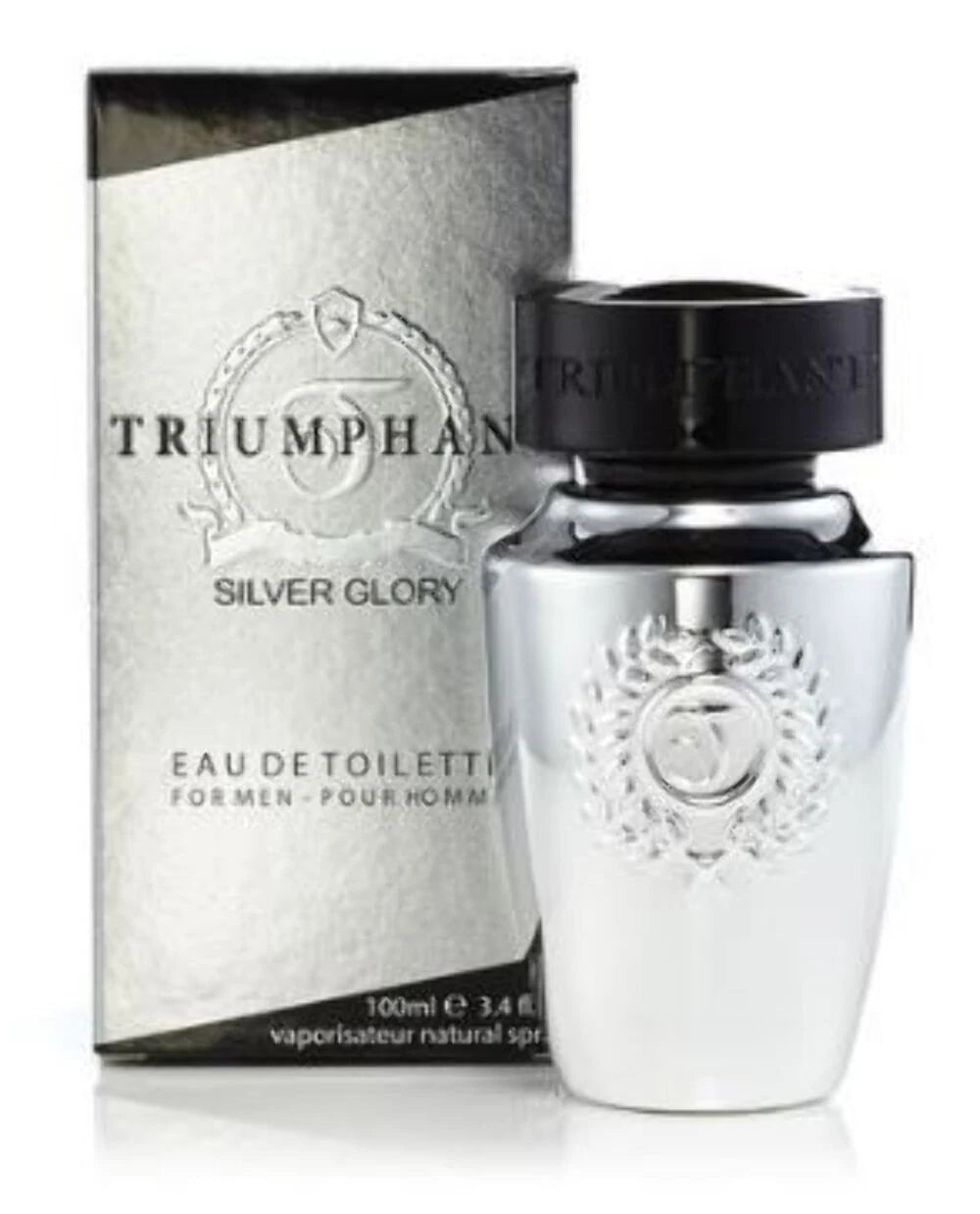 Silver Glory by Triumphant 3.4 oz Eau De Toilette Spray for Men - Perfumes4All