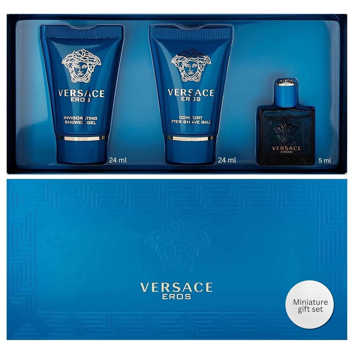 Eros 3 Pcs Mini Set by Versace Spray for Men - Perfumes4All